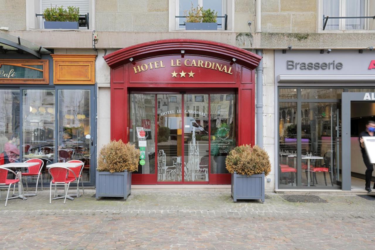 Hotel Cardinal Rouen Eksteriør billede